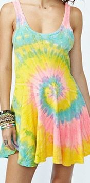 Vestido Tie Dye