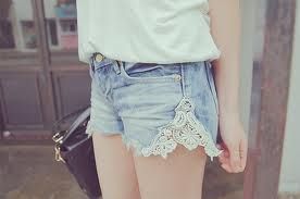 Short com renda