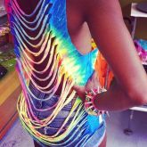 Tie Dye com detalhe nas costas
